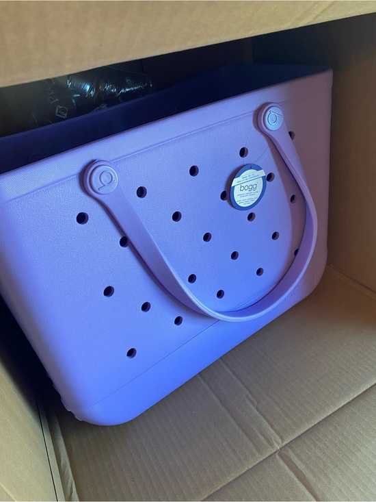 BOGG BAG Handbags - Bogg Bag Original Bogg Large Tote Bag Salt Water Taffy NWT New purple lilac